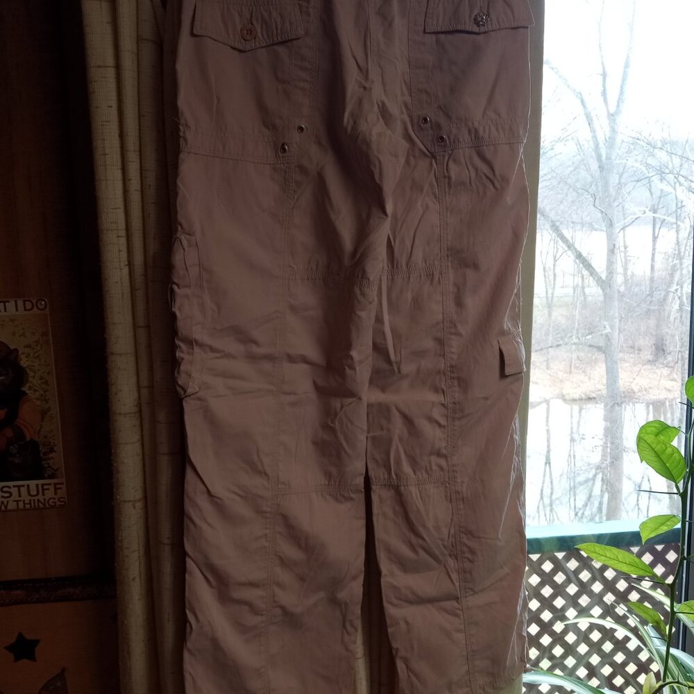 Dusty pink cargo pants - Picture 9 of 10